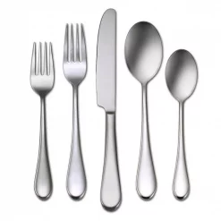 Budget ❤️ Oneida Icarus 20-Piece Silver 18/0 Stainless Steel Flatware Set (Service For 4) ⌛