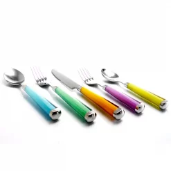 Brand new 😍 Gibson Home Pastel Extravaganza 20-Piece Assorted Colors Stainless Steel Flatware Set (Service For 4) ⌛ -flatware Sales unnamed file 1129