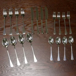 New 🎁 GIBSON Elite Monteverdi 20-Piece Flatware Set (Service For 4) 🌟 -flatware Sales unnamed file 1174