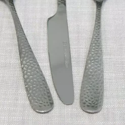 Flash Sale 🛒 Gibson Home 🔨 Hammered 46-Piece Stainless Steel Flatware Set (Service For 8) 🎉 -flatware Sales unnamed file 1184