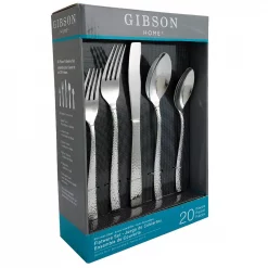 Promo 🥰 Gibson Royal Brighton 20-Piece Flatware Set (Service For 10) 🤩 -flatware Sales unnamed file 1199