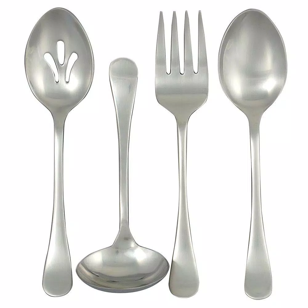 Best reviews of ⭐ Flatware Ginkgo Bergen 4-Piece Hostess Set 🔥 3 Best reviews of ⭐ Flatware Ginkgo Bergen 4-Piece Hostess Set 🔥
