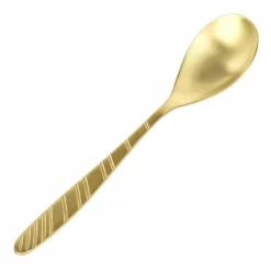 Wholesale 🛒 MegaChef La Vague 20-Piece Matte Gold Flatware Utensil Set, 18/10 Stainless Steel Silverware Metal (Service For 4) ❤️ -flatware Sales unnamed file 1222