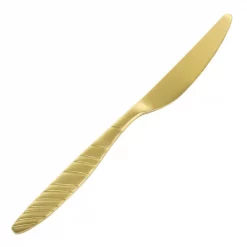 Wholesale 🛒 MegaChef La Vague 20-Piece Matte Gold Flatware Utensil Set, 18/10 Stainless Steel Silverware Metal (Service For 4) ❤️ -flatware Sales unnamed file 1223