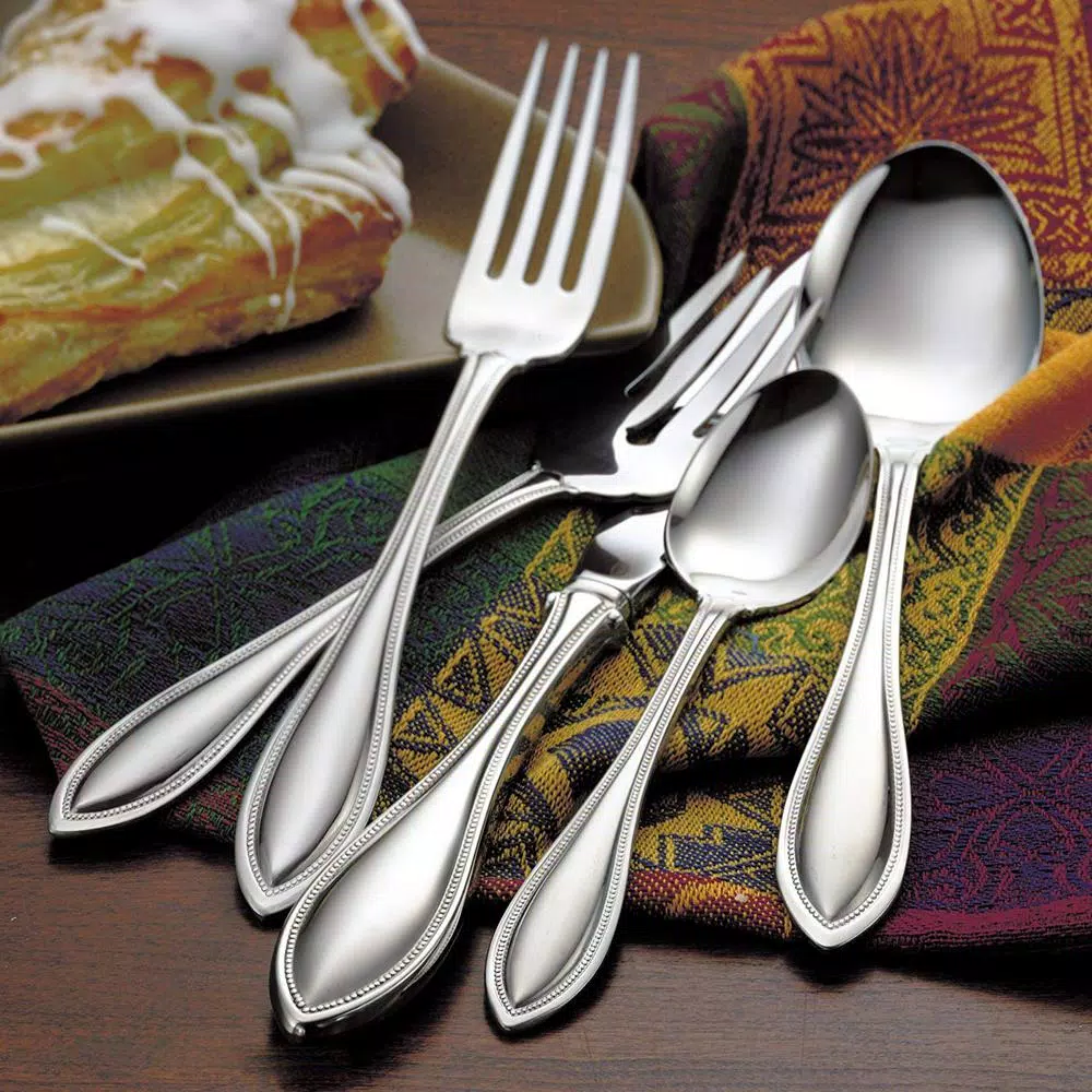 Deals ๐ Oneida American Harmony 20-Piece Silver 18/0 Stainless Steel Flatware Set (Service For 4) โจ 9 Deals ๐ Oneida American Harmony 20-Piece Silver 18/0 Stainless Steel Flatware Set (Service For 4) โจ - Image 7