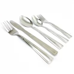 Wholesale 🎉 Gibson Home Sefton 24-Piece Flatware Set (Service For 4) 🔥