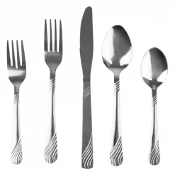 Top 10 🎉 Home Basics River 20-Piece Stainless Steel Flatware Set 💯