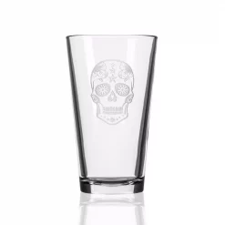 Outlet 🥰 Drinkware Rolf Glass Sugar Skull 16 Oz. Pint Glass (Set Of 4) 🌟 -flatware Sales unnamed file 1567