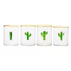 Brand new ⭐ Drinkware Abigails 8 Oz. Aztec Cactus Tumbler (Set Of 4) 🛒 -flatware Sales unnamed file 1589