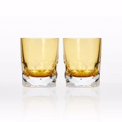 Deals 🧨 Drinkware Rolf Glass Vienna 7 Oz. Amber Old-Fashioned (Set Of 2) 😀