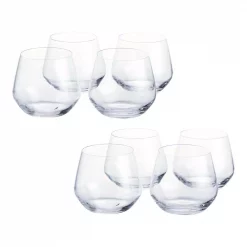 Budget 👏 Drinkware Home Decorators Collection Genoa 18.5 Oz. Lead-Free Crystal Stemless Wine Glasses (Set Of 8) ⭐ -flatware Sales unnamed file 1665