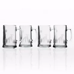 Deals ✔️ Drinkware Rolf Glass Heron 16 Oz. Beer Mug (Set Of 4) 🔥