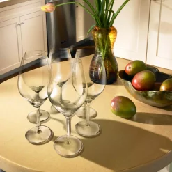 Brand new 👏 Drinkware Epicureanist Illuminati White Wine Glasses (Set Of 6) 🧨 -flatware Sales unnamed file 1728