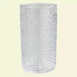 Best reviews of 🥰 Drinkware Carlisle 8 Oz. SAN Plastic Pebble Optic Tumbler In Clear (Case Of 24) 👍