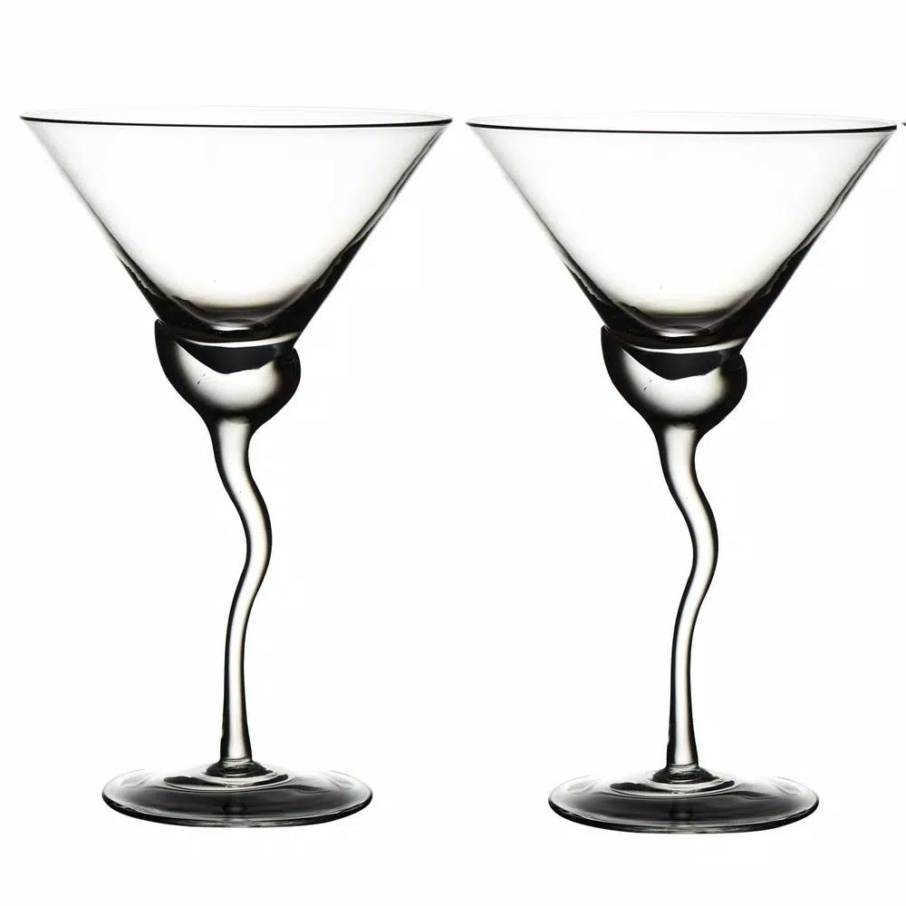 Best deal ❤️ Drinkware Abigails Martini 13 Oz. Glass With Wave Stem (Set Of 4) ✨ 5 Best deal ❤️ Drinkware Abigails Martini 13 Oz. Glass With Wave Stem (Set Of 4) ✨ - Image 3