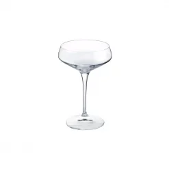 Wholesale 😍 Drinkware Home Decorators Collection Genoa 11.25 Oz. Lead-Free Crystal Coupe Cocktail Glasses (Set Of 8) ❤️