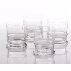 Brand new ❤️ Drinkware Abigails Lionshead Double Old-Fashioned Glass With Applied Rope (Set Of 4) 🛒 -flatware Sales unnamed file 1827