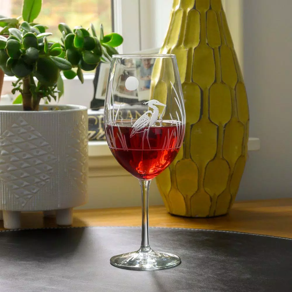 Hot Sale 👏 Drinkware Rolf Glass Heron 18 Oz. All-Purpose Wine Glass (Set Of 4) 🥰 6 Hot Sale 👏 Drinkware Rolf Glass Heron 18 Oz. All-Purpose Wine Glass (Set Of 4) 🥰 - Image 4