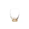 Promo 🔔 Drinkware Abigails Elisa Water Glass, Clear With Gold 🌟 2 Promo 🔔 Drinkware Abigails Elisa Water Glass, Clear With Gold 🌟 -flatware Sales unnamed file 1966