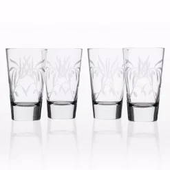 flatware Sales 13 Budget ✨ Drinkware Rolf Glass Olive Branch Clear 15.5 Oz. Highball Glass (Set Of 4) ✨