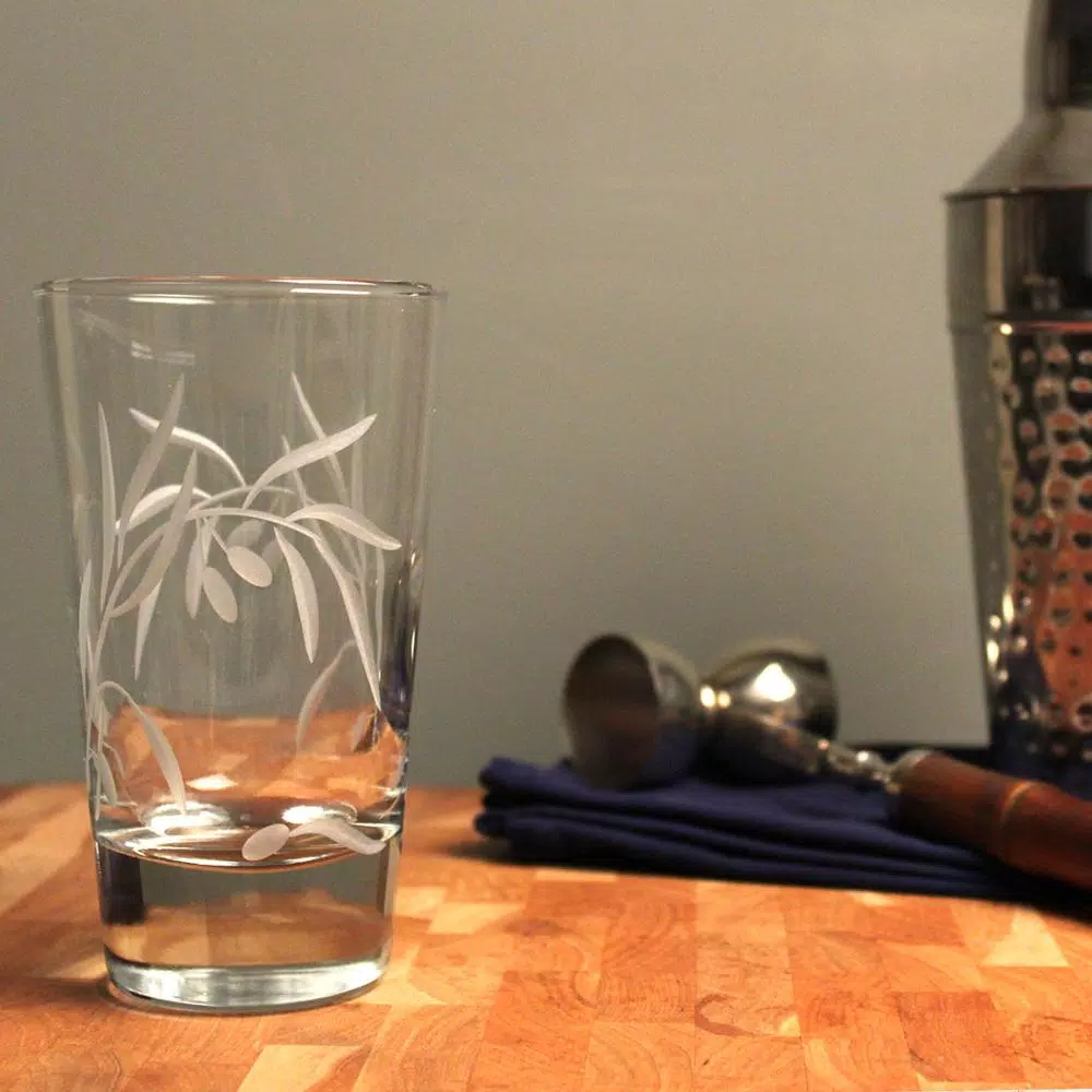 Budget ✨ Drinkware Rolf Glass Olive Branch Clear 15.5 Oz. Highball Glass (Set Of 4) ✨ 5 Budget ✨ Drinkware Rolf Glass Olive Branch Clear 15.5 Oz. Highball Glass (Set Of 4) ✨ - Image 3