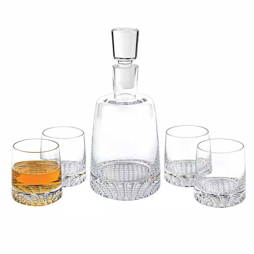 Hot Sale π Drinkware Badash Crystal Park Avenue 5-Piece Whiskey Set π 4 Hot Sale π Drinkware Badash Crystal Park Avenue 5-Piece Whiskey Set π - Image 3