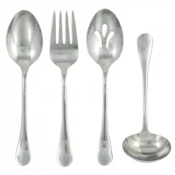 Deals 😀 Flatware Ginkgo Varberg 4-Piece Hostess Set 😀