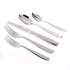 Hot Sale 🛒 Gibson Castleford 20-Peice Mirror Polish Flatware Set (Service For 4) 🔔