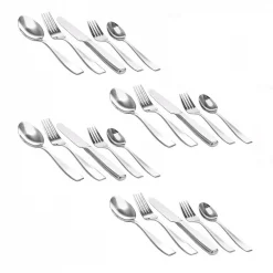 Hot Sale π Gibson Castleford 20-Peice Mirror Polish Flatware Set (Service For 4) π 10 Hot Sale π Gibson Castleford 20-Peice Mirror Polish Flatware Set (Service For 4) π -flatware Sales unnamed file 251