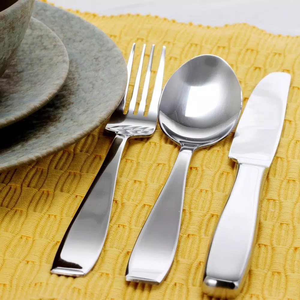 Hot Sale π Gibson Castleford 20-Peice Mirror Polish Flatware Set (Service For 4) π 6 Hot Sale π Gibson Castleford 20-Peice Mirror Polish Flatware Set (Service For 4) π - Image 4