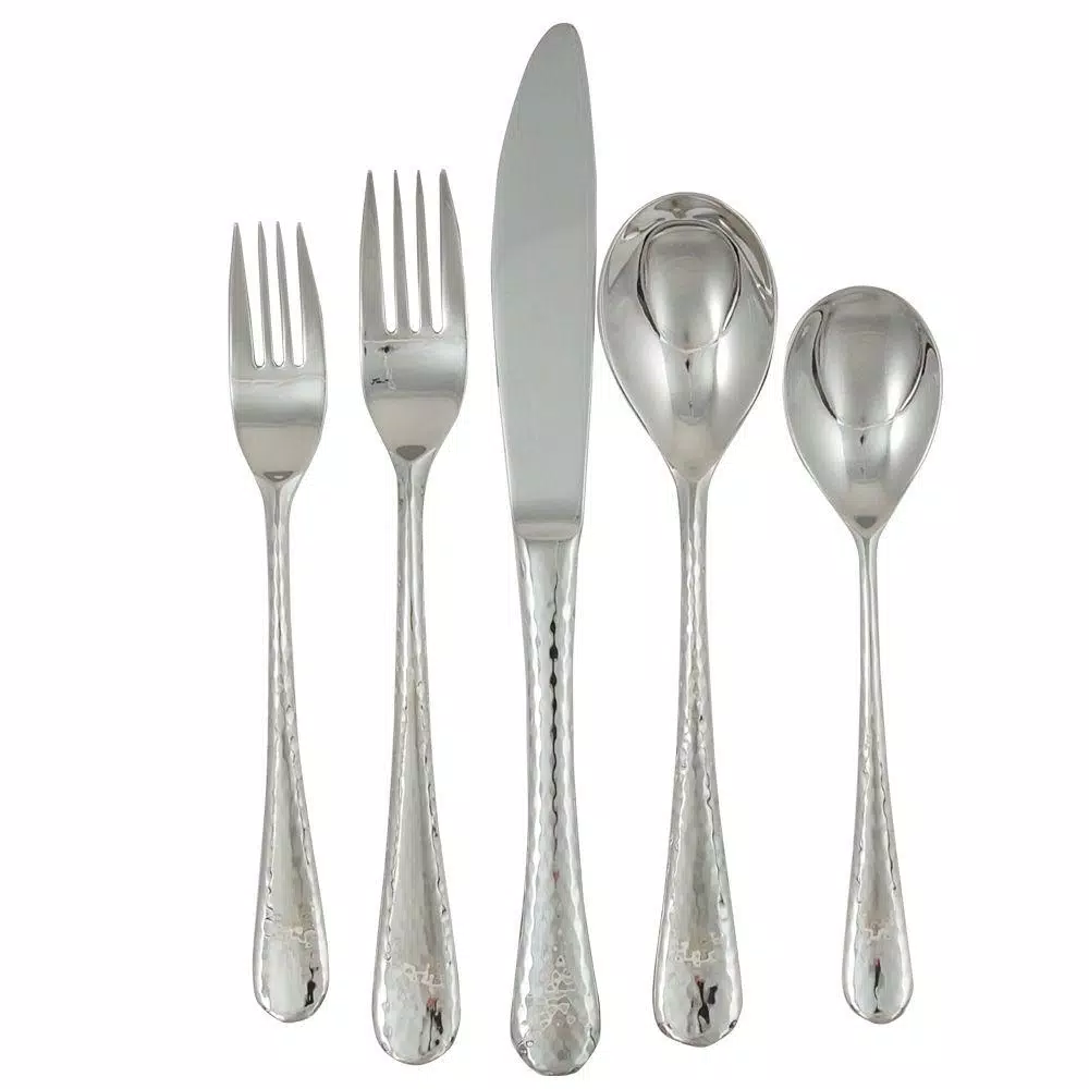 Wholesale 🥰 Flatware Ginkgo Shimmer 20-Piece Service For 4 ⌛ 3 Wholesale 🥰 Flatware Ginkgo Shimmer 20-Piece Service For 4 ⌛