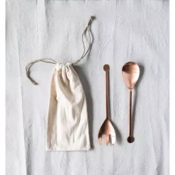 New 🎉 Flatware 3R Studios 2-Piece Stainless Steel Salad Servers 🧨 -flatware Sales unnamed file 276