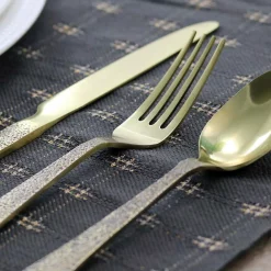 Cheapest ๐ GIBSON Elite Zambezi 5-Piece Gold ๐จ Hammer Texture Stainless Steel Flatware Set (Service For 1) ๐ 12 Cheapest ๐ GIBSON Elite Zambezi 5-Piece Gold ๐จ Hammer Texture Stainless Steel Flatware Set (Service For 1) ๐ -flatware Sales unnamed file 280