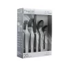 Discount 🥰 MegaChef La Vague 20-Piece Matte Black Stainless Steel Flatware Set (Service For 4) 🌟 -flatware Sales unnamed file 291