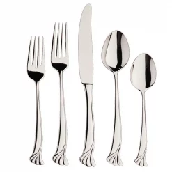 Flash Sale ❤️ Flatware Ginkgo Leaf 20-Piece Service For 4 😍
