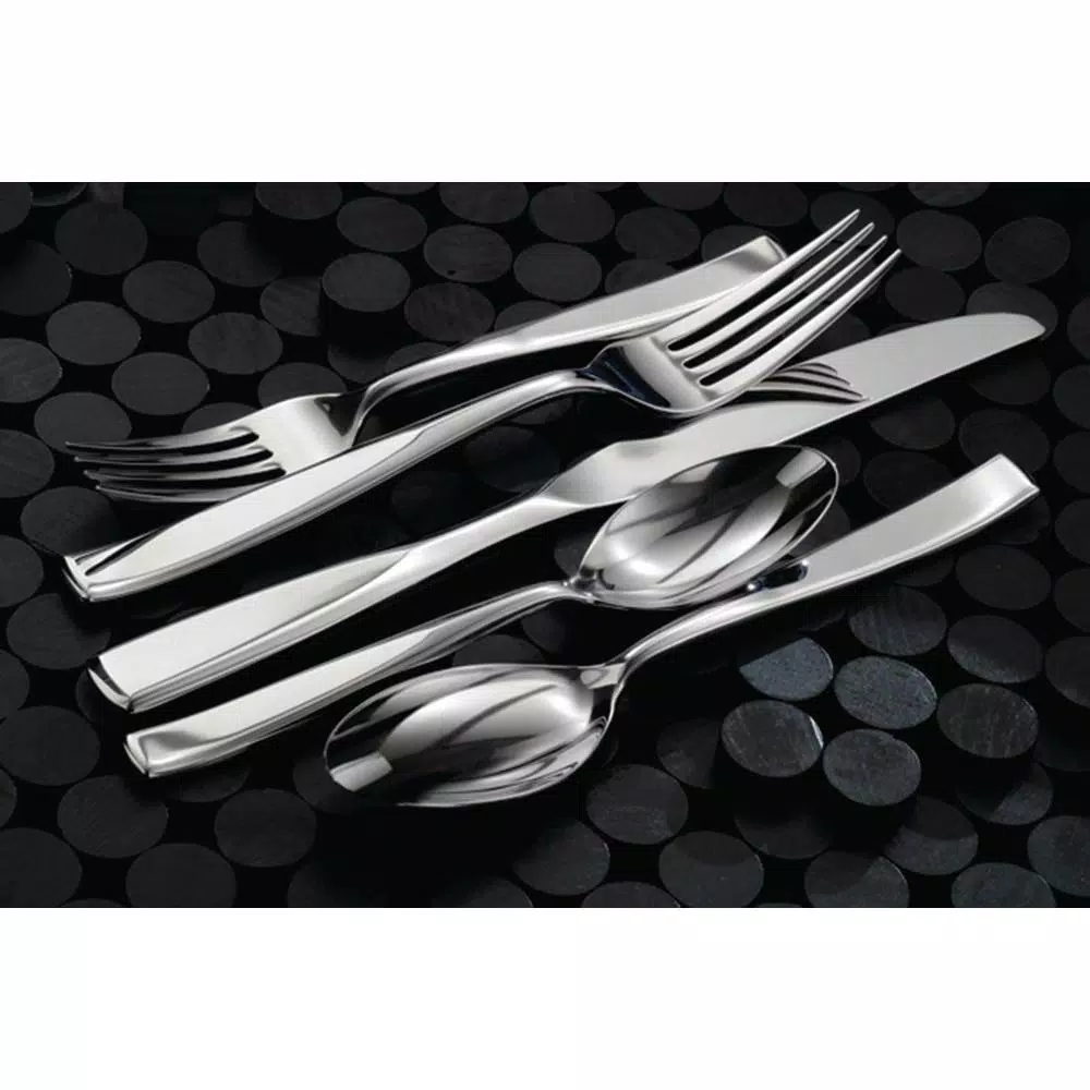 Cheapest 😍 Flatware Oneida Tidal 18/0 Stainless Steel Dessert/Salad Forks (Set Of 12) ✔️ 4 Cheapest 😍 Flatware Oneida Tidal 18/0 Stainless Steel Dessert/Salad Forks (Set Of 12) ✔️ - Image 2