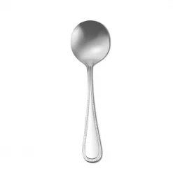 Top 10 😀 Flatware Oneida Pearl 18/10 Stainless Steel Round Bowl Soup Spoons (Set Of 12) 🔔