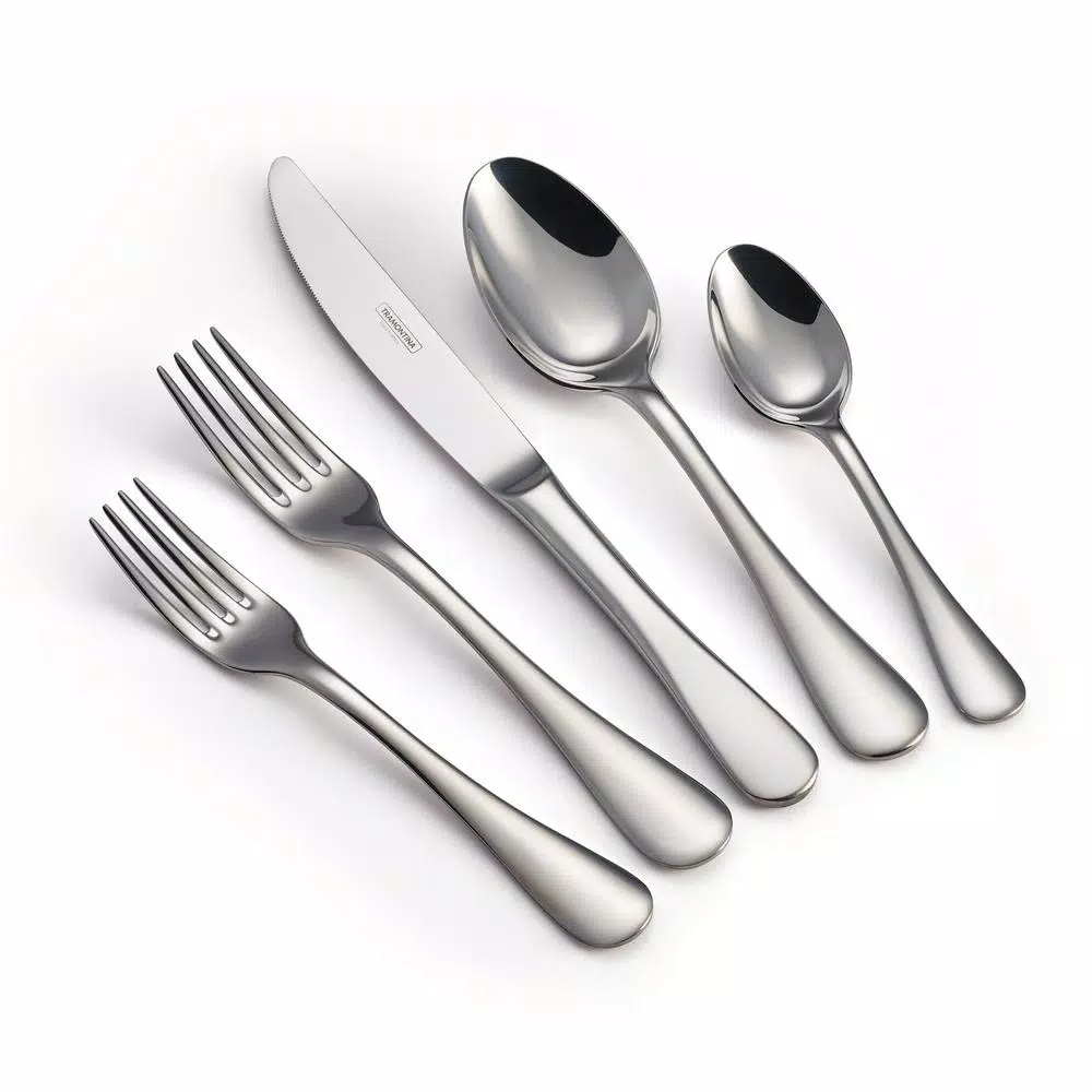 Discount ⭐ Tramontina Classic 45-Piece 18/10 Stainless Steel Flatware Set 🤩 3 Discount ⭐ Tramontina Classic 45-Piece 18/10 Stainless Steel Flatware Set 🤩