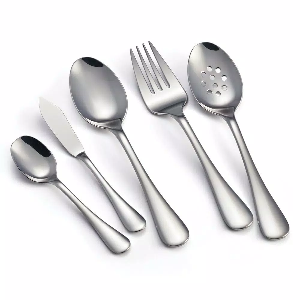 Discount ⭐ Tramontina Classic 45-Piece 18/10 Stainless Steel Flatware Set 🤩 4 Discount ⭐ Tramontina Classic 45-Piece 18/10 Stainless Steel Flatware Set 🤩 - Image 2