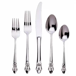Best reviews of ✨ Flatware Ginkgo Fleur De Lis 20-Piece Service For 4 ✨