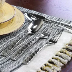 Best Sale 🧨 GIBSON Elite Braid 20-Piece Flatware Set (Service For 4) ⭐ -flatware Sales unnamed file 518