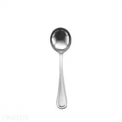 Budget ✔️ Flatware Oneida New Rim II 18/0 Stainless Steel Round Bowl Soup Spoons (Set Of 12) 👏