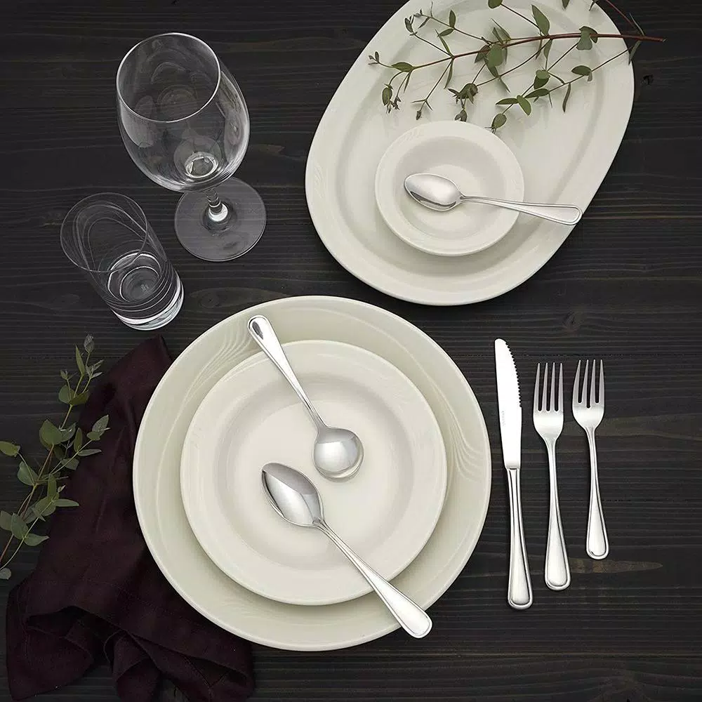 Budget ⌛ Flatware Oneida New Rim Silver 18/10 Stainless Steel Bouillon Spoon (12-Pack) 🎉 7 Budget ⌛ Flatware Oneida New Rim Silver 18/10 Stainless Steel Bouillon Spoon (12-Pack) 🎉 - Image 5