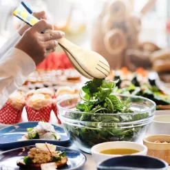 Discount 🥰 Flatware GIBSON Elite Philomena 2-Piece Enamel On Wood Salad Serving Set 🔔 -flatware Sales unnamed file 810