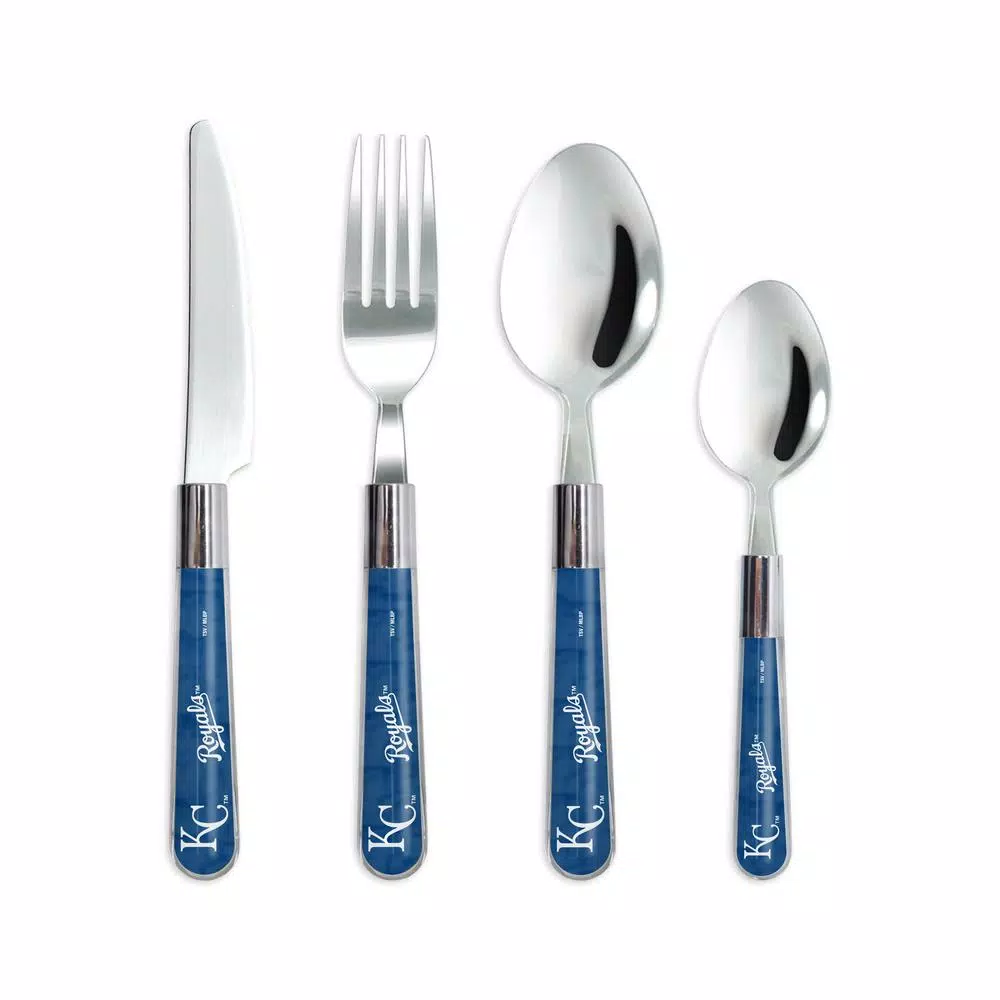Top 10 ๐ฅ Sportsvault MLB 16-Piece Kansas City Royals Flatware Set (Service For 4) โญ 3 Top 10 ๐ฅ Sportsvault MLB 16-Piece Kansas City Royals Flatware Set (Service For 4) โญ