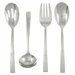 Discount ⌛ Flatware Ginkgo President 4-Piece Hostess Set 💯